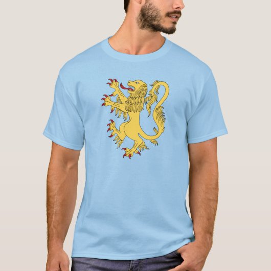 Löwe aufrecht T-Shirt (Vorderseite)