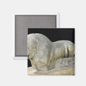 Löwe aus Miletus Magnet (Vorderseite/Rückseite)