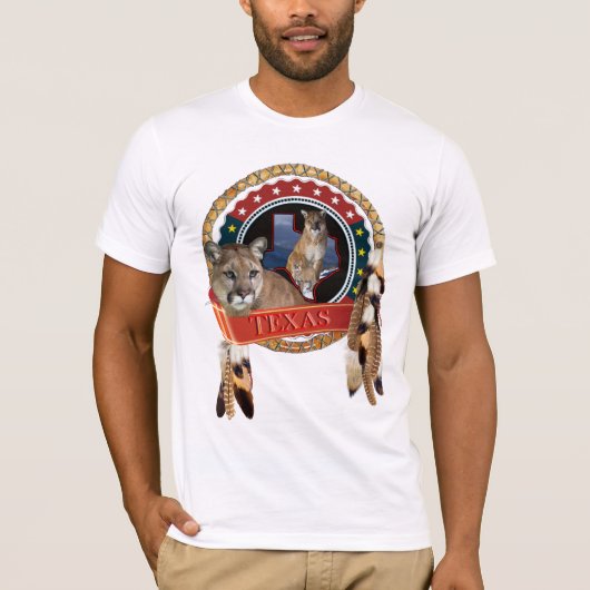 Löwe aus Texas T-Shirt (Vorderseite)