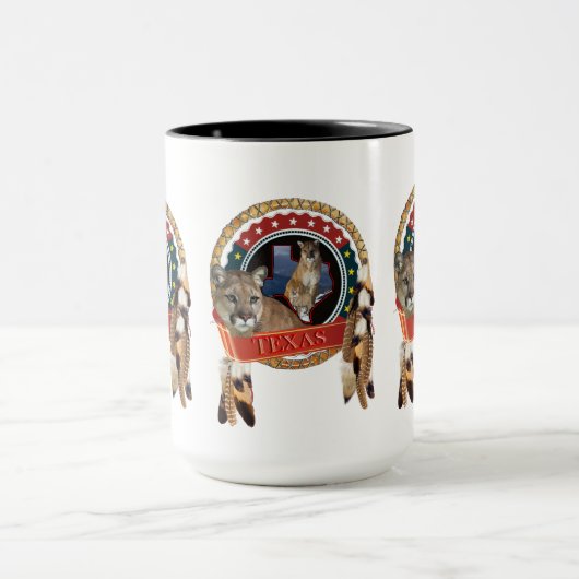 Löwe aus Texas Tasse (Zentrum)