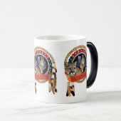 Löwe aus Texas Verwandlungstasse (VorderseiteRechts)