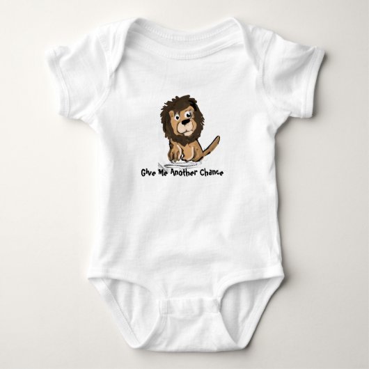 Löwe Baby Strampler (Vorderseite)