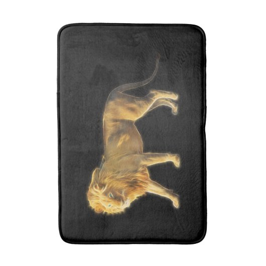 Löwe Badematte (Vorderseite Vertikal)