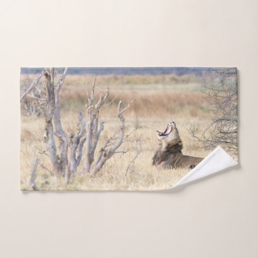 Löwe Badhandtuch Set (Handtuch)