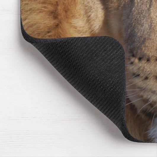 Löwe-Bild-Mausunterlage Mousepad (Ecke)