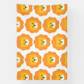 Löwe Birthday Kids Room Kunst Banner (Vertikal)