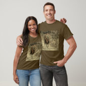 Löwe-Brüllen T-Shirt (Unisex)