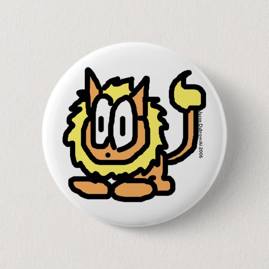 Löwe Button (Vorderseite)