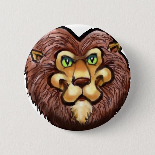 Löwe Button (Vorderseite)
