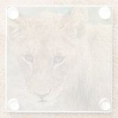 Löwe CUB Glasuntersetzer (Rückseite)