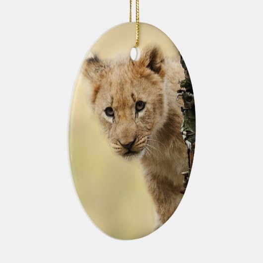 Löwe CUB Keramik Ornament (Rechts)