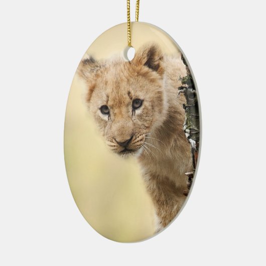 Löwe CUB Keramik Ornament (Links)