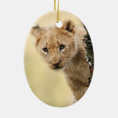 Löwe CUB Keramik Ornament (Hinten)