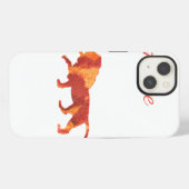 Löwe Custom iPhone Hülle (Rückseite (Horizontal))