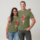 Löwe Dart Pfeil T-Shirt (Unisex)