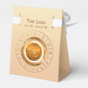 LÖWE - das Löwe-Tierkreis-Zeichen Geschenkschachtel