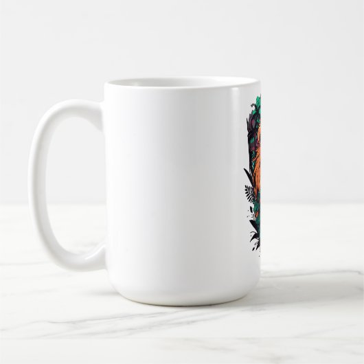 Löwe der Dschungel Kaffeetasse (Links)