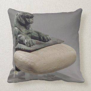 Löwe, der eine Hurrian Grundlagentablette, c.2150 Kissen