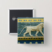 Löwe, der Ishtar darstellt Button (Vorne & Hinten)