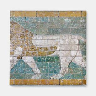 Löwe, der Ishtar darstellt Magnet