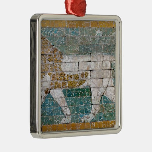 Löwe, der Ishtar darstellt Ornament Aus Metall (Rechts)