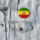 Löwe der Judah Knopf Rastafarian Reggae-Farben Button (Beispiel)