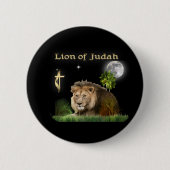 Löwe der Judah-Knöpfe Button (Vorderseite)