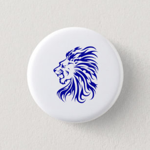 Löwe der König des Dschungels,Löwenliebensgeschenk Button