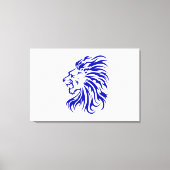 Löwe der König des Dschungels,Löwenliebensgeschenk Leinwanddruck (Vorderseite)