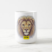 Löwe. Der König Kaffeetasse (Mittel)