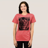 Löwe der König T - Shirt (Vorderseite voll)