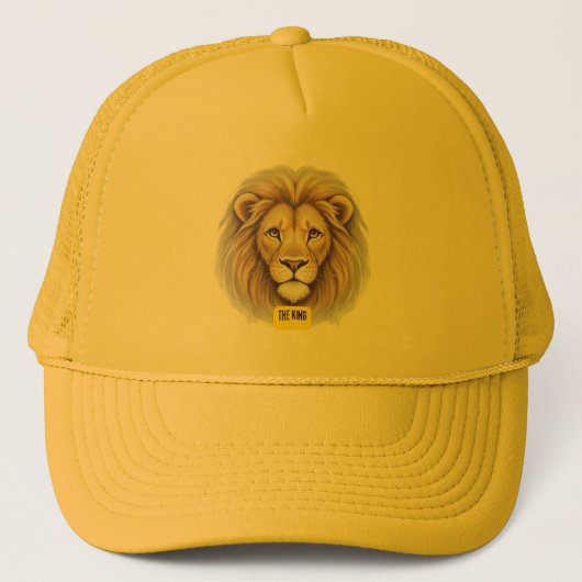 Löwe. Der König Truckerkappe (Vorderseite)