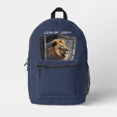 Löwe des Christlichen Rüstungsakkus von Juda Bedruckter Rucksack (Vorderseite)