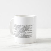 Löwe des Stammes von Judah Grapical Tasse 002 (Vorderseite Links)