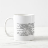 Löwe des Stammes von Judah Grapical Tasse 002 (Links)