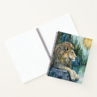 Löwe des verzauberten Reiches Bullet Journal Notizblock