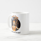Löwe-Entschuldigungs-Tasse Kaffeetasse (Vorderseite Links)
