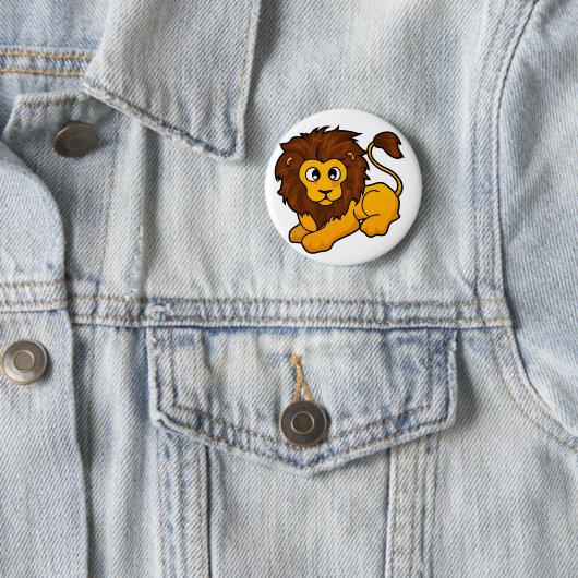 Löwe-Entwurf Button (Beispiel)