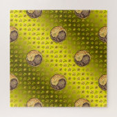 Löwe & Erdaffe Puzzle (Horizontal)