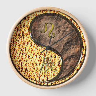 Löwe & Erddrache Uhr