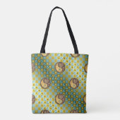Löwe & Erdeschlange Tasche (Rückseite)