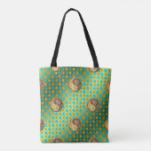 Löwe & Erdhund Tasche (Rückseite)