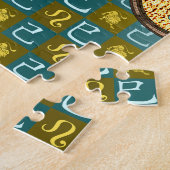 Löwe & Erdnatter Puzzle (Seite)