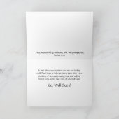 Löwe erhalten wohle Karte (Innenseite)