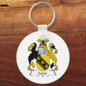 Lowe Family Crest Schlüsselanhänger (Vorderseite)