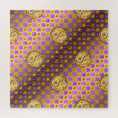 Löwe & Feuer Hahn Puzzle (Horizontal)
