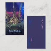 Löwe-Fische no2 Visitenkarte (Vorne/Hinten)