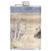 Löwe Flachmann (Vorderseite)