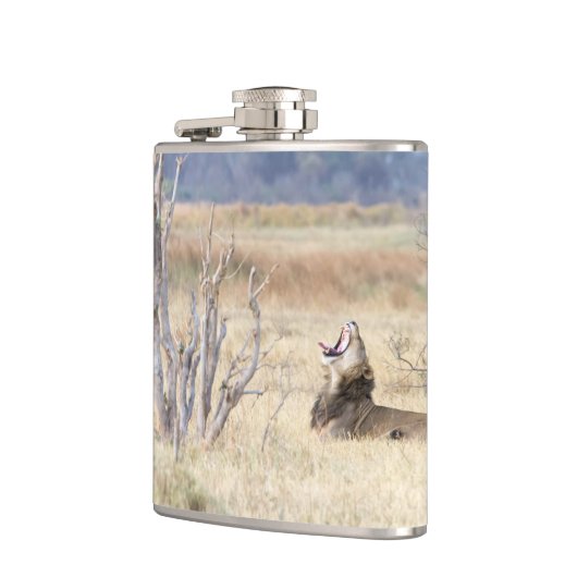 Löwe Flachmann (Links)