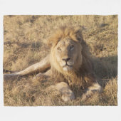 Löwe-Fleecedecke Fleecedecke (Vorderseite (Horizontal))
